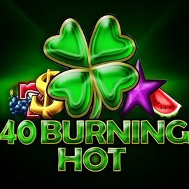 40 Burning Hot logo by Amusnet Interactive Golden Panda Casino