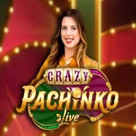 Crazy Pachinko game by Evolution – logo hosted on Golden Panda Casino