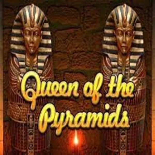 Slots logo of Queen of the Pyramids from Playtech at Golden Panda Casino