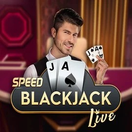 Speed Blackjack logo – Live Casino by Pragmatic Play at Golden Panda Casino