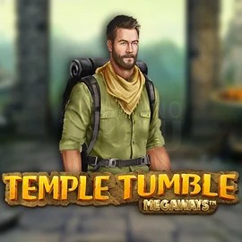 Temple Tumble Megaways logo by Relax Gaming Golden Panda Casino