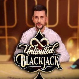 Unlimited Blackjack slot icon by Ezugi, available at Golden Panda Casino